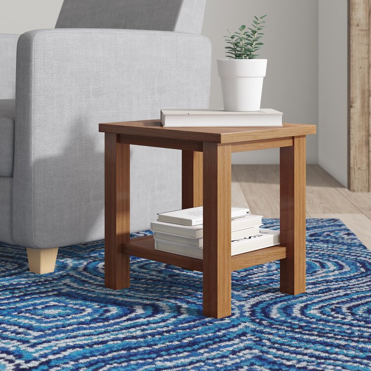 Wayfair oak side deals table